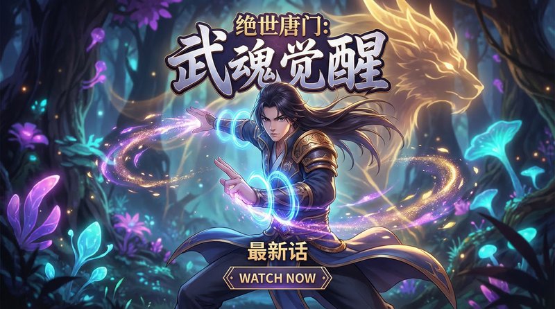 抖音风vlog视频-武魂觉醒原创动漫