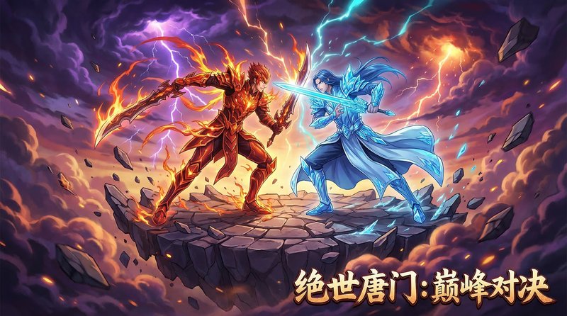 抖音风vlog视频-巅峰对决特效短片