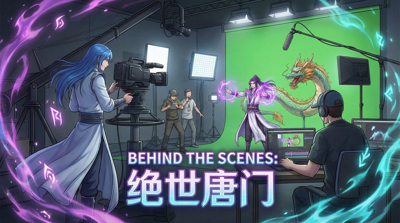 抖音风vlog视频-影视制作幕后花絮